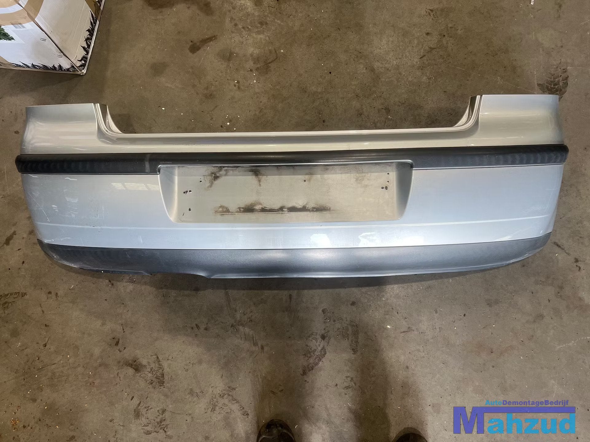 LVW POLO 9N Zilver LA7W Achterbumper 2001-2005, Auto-onderdelen, Gebruikt, Volkswagen, Volkswagen AG, Achter