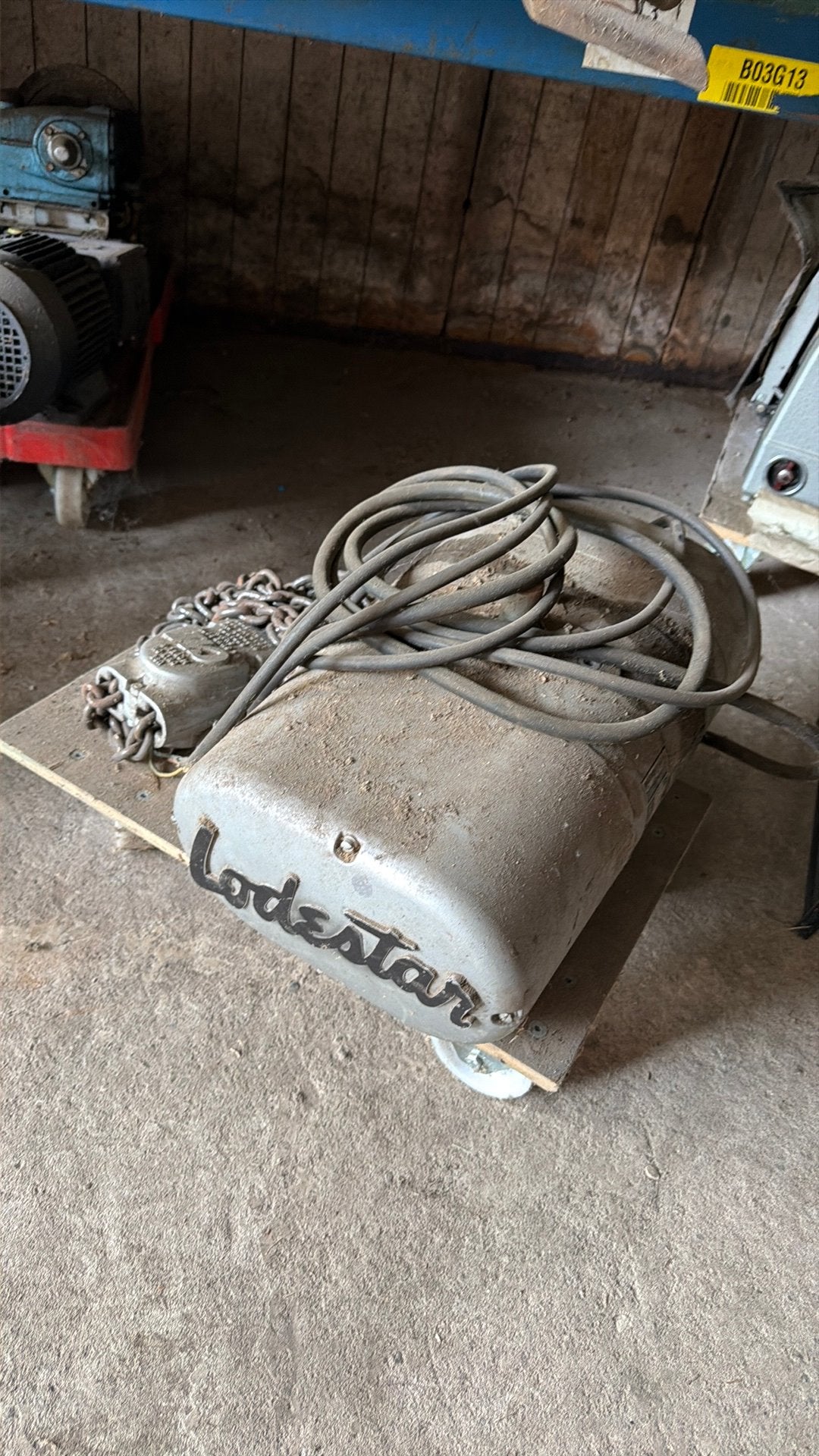 Cm Hoist lodestar elektrische kettingtakel, Doe-het-zelf en Verbouw, Lieren en Takels, Ophalen of Verzenden, Zo goed als nieuw