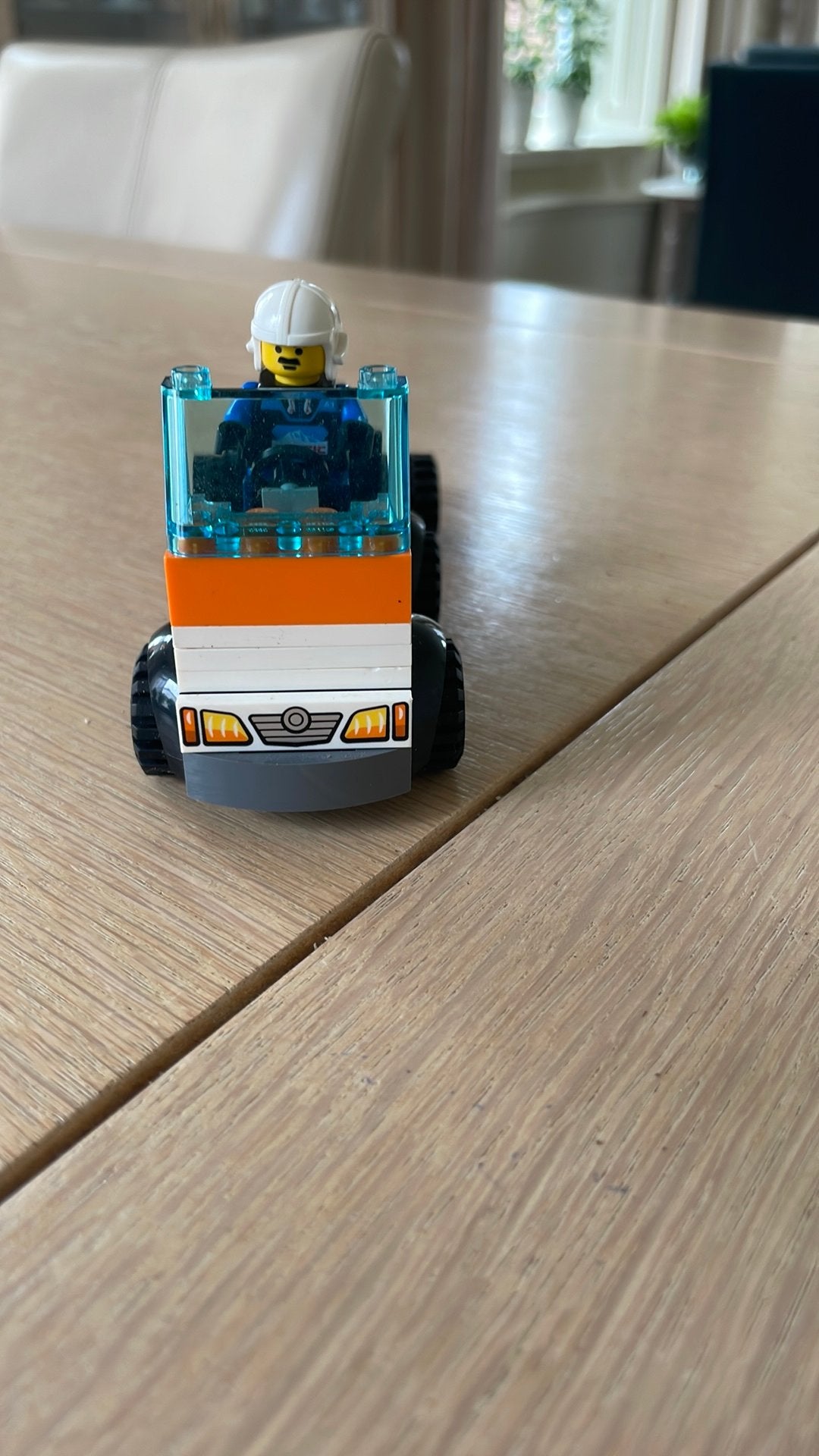 Lego auto met kar, Ophalen, Gebruikt, Lego