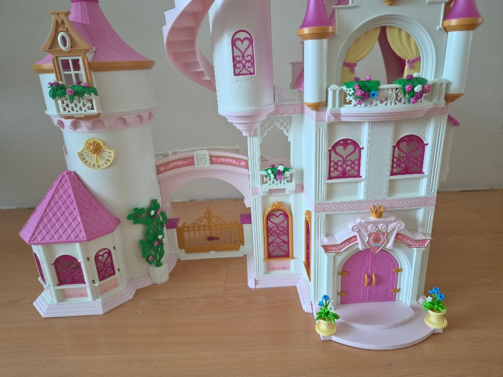 Playmobil prinsessenkasteel groot 70447, Kinderen en Baby's, Ophalen, Complete set, Zo goed als nieuw, Kasteel/Fort