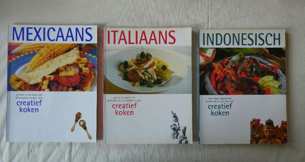 Creatief koken, Boeken, Ophalen, Zo goed als nieuw, Overige gebieden, Hoofdgerechten