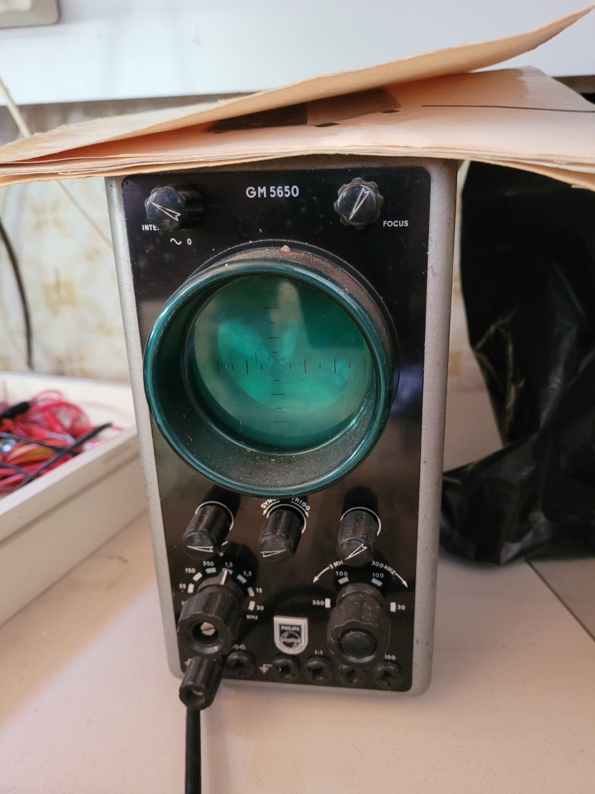 Philips GM 5650 Oscilloscoop - Vintage Testapparatuur, Ophalen