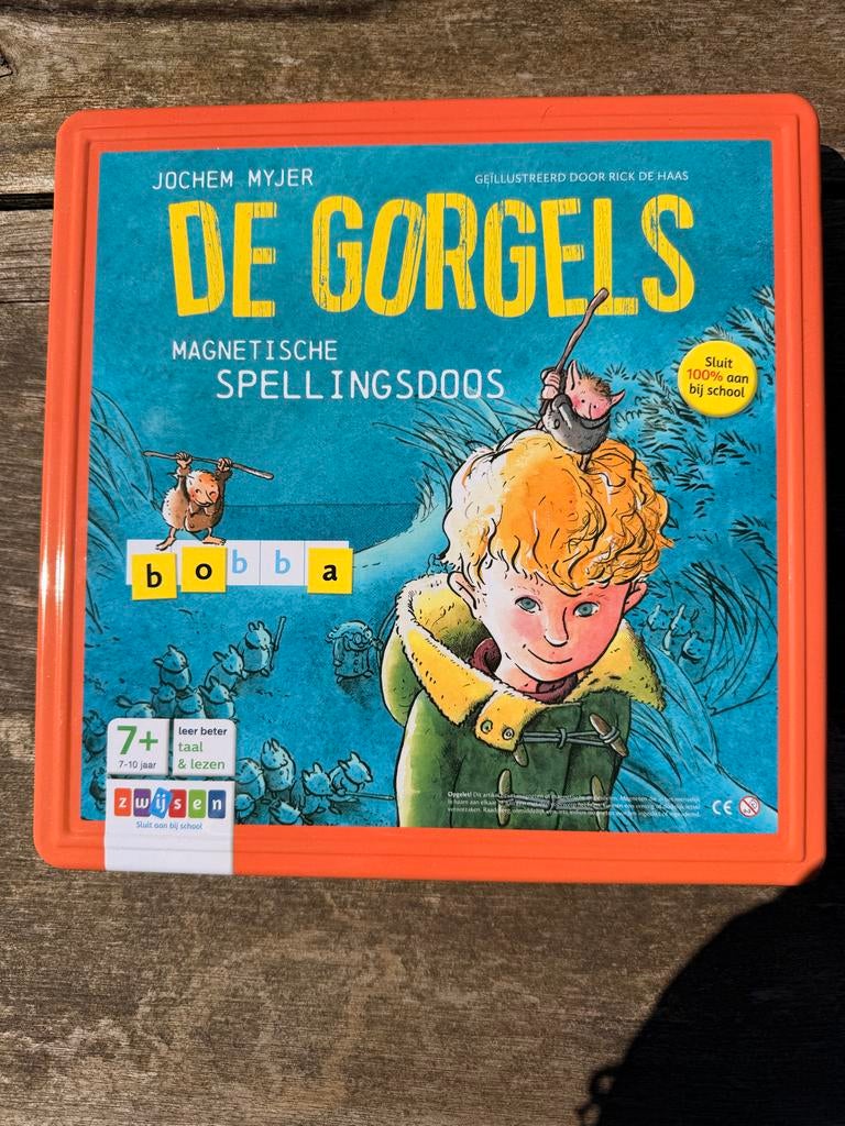 De Gorgels Magnetische Spellingsdoos - Taal & Lezen, Kinderen en Baby's, Speelgoed | Educatief en Creatief, Ophalen, Zo goed als nieuw