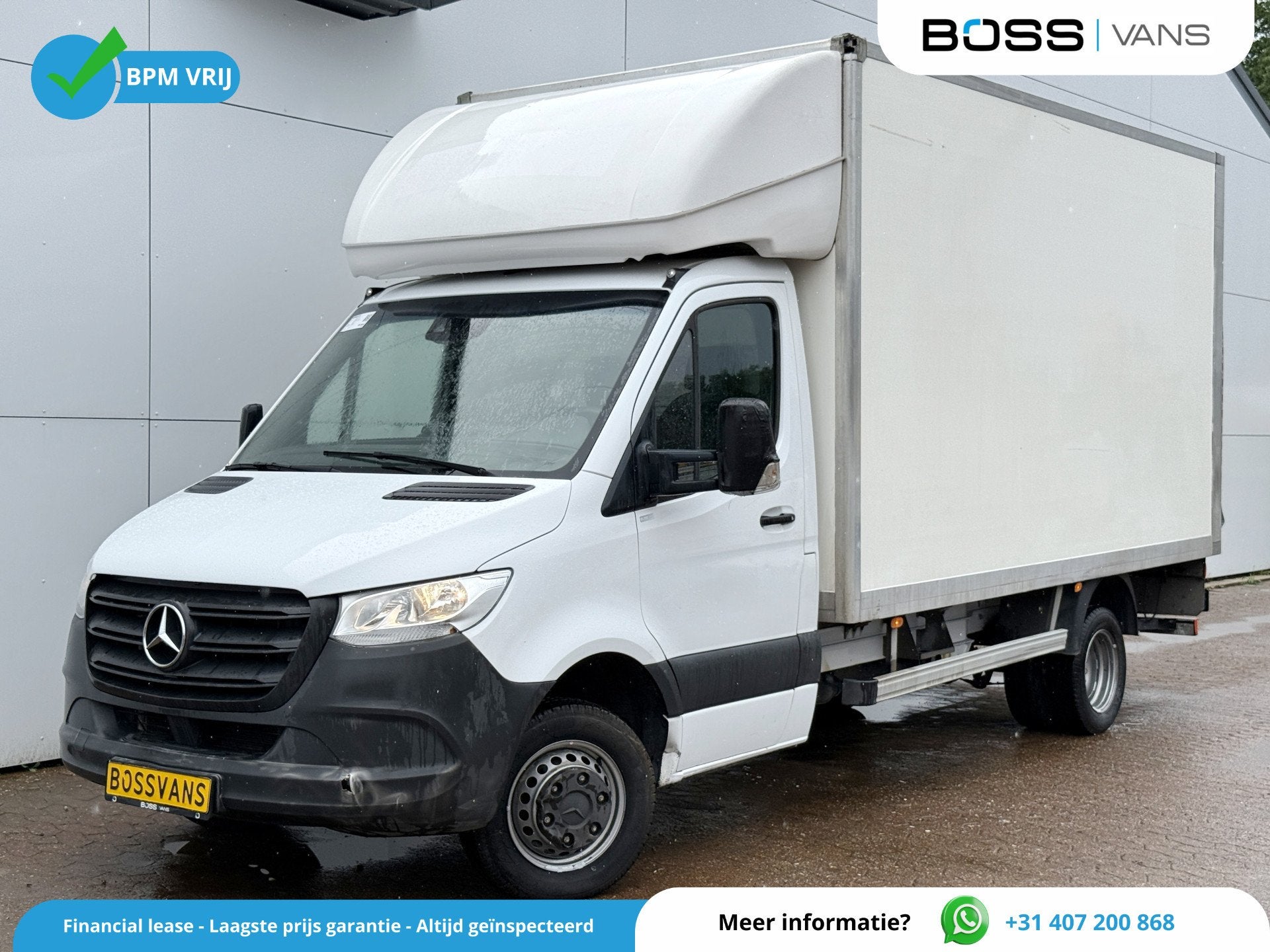 Mercedes-Benz Sprinter 515 1.9 CDI 150PK Automaat Laadklep B, Automaat, Gebruikt, Zwart, 4 cilinders