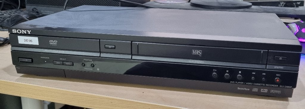 Sony SLV-D980P DVD Player en video casette recorder, Audio, Tv en Foto, Videospelers, Ophalen, Gebruikt, Overige typen