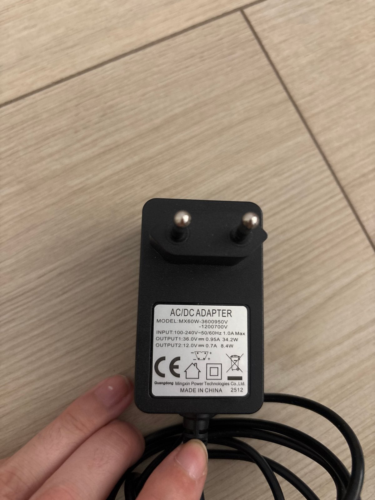 AC/DC Adapter MX60W 3800950V - Oplader, Ophalen, Nieuw