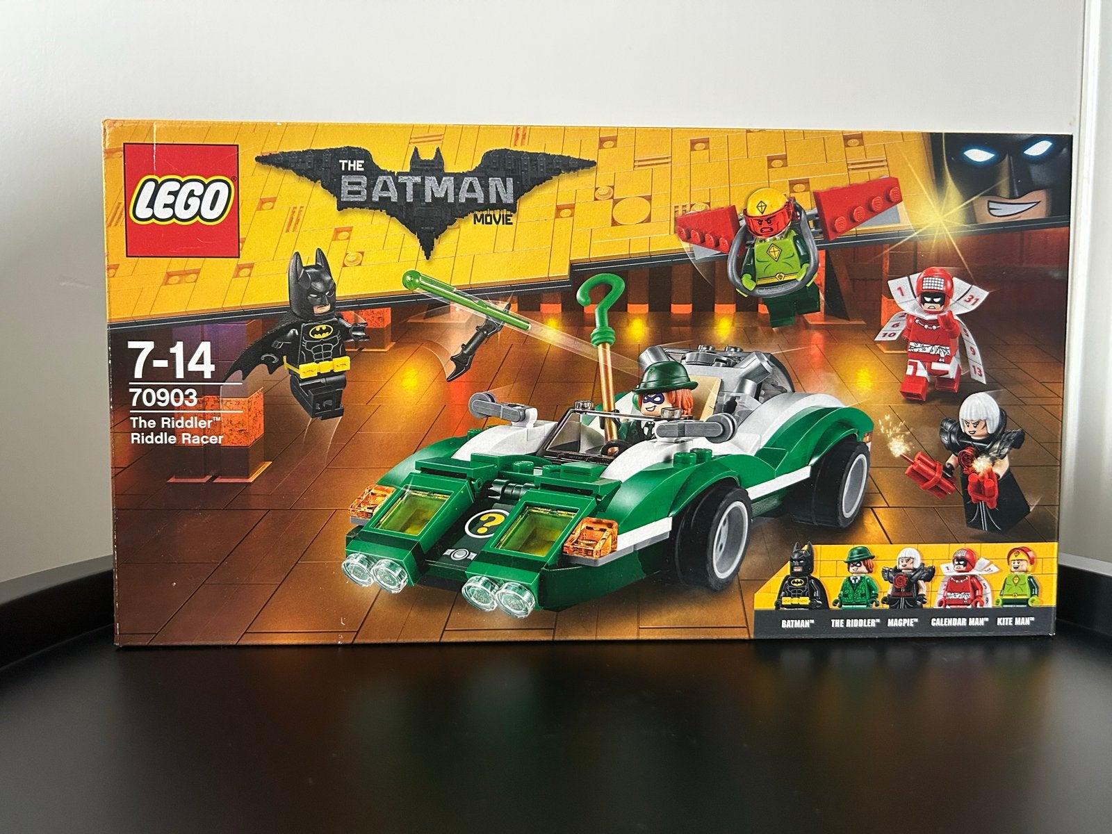 LEGO The Batman Movie 70903 The Riddler Riddle Racer | CIB, Verzenden, Zo goed als nieuw, Overige merken