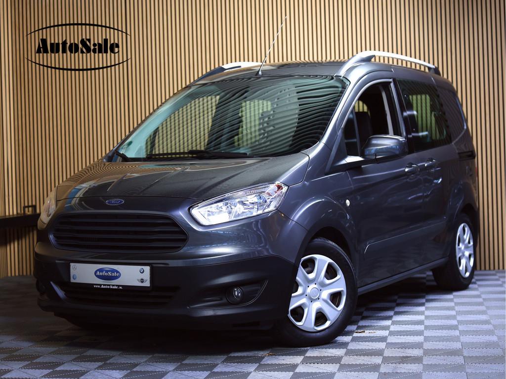 Ford Tourneo Courier 1.0 Titanium 1eEIG! BT NAVI CAMERA DAB, Auto's, Voorwielaandrijving, Gebruikt, Zwart, Origineel Nederlands