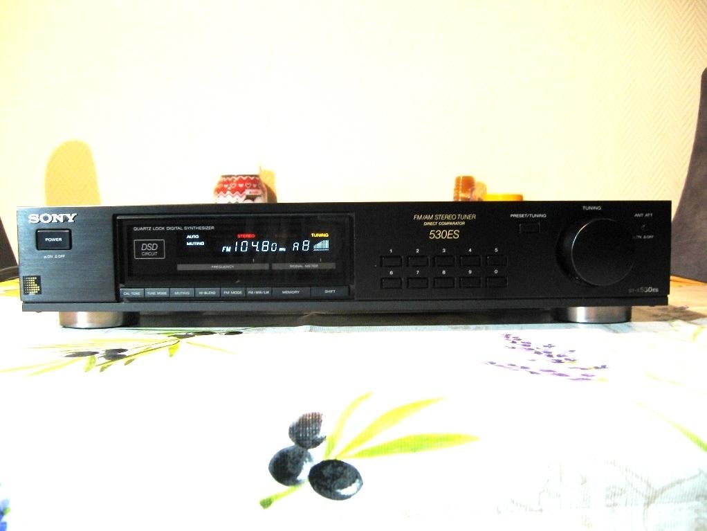 Sony ST-S530ES tuner serviced, Ophalen of Verzenden, Gebruikt