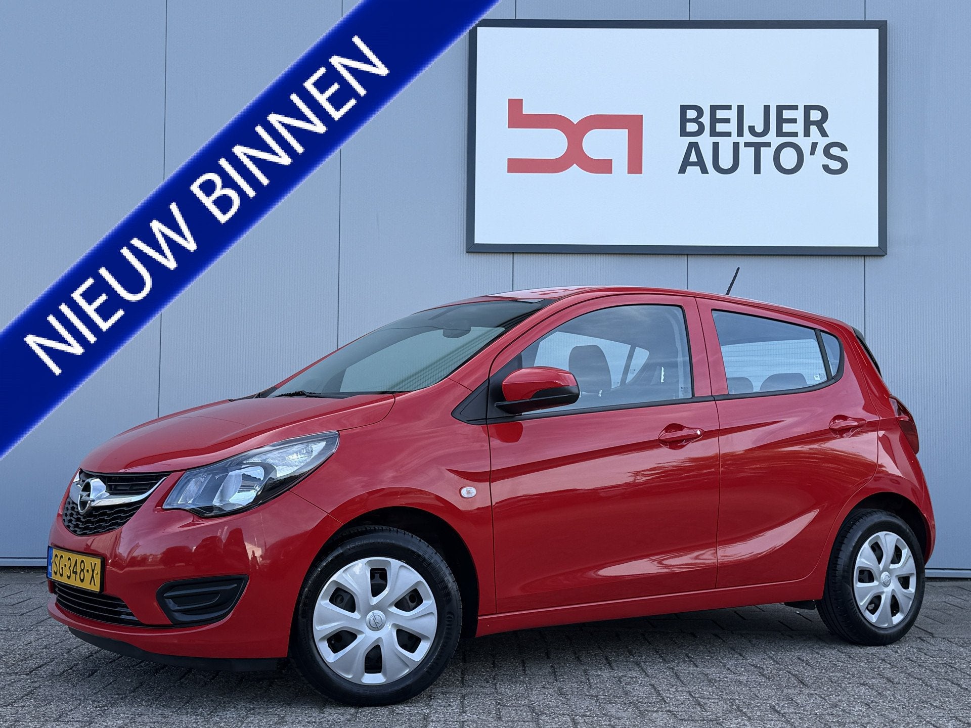 Opel KARL 1.0 ecoFLEX Edition Airco/Bluetooth/Origineel NL., Voorwielaandrijving, 839 kg, Stof, Gebruikt