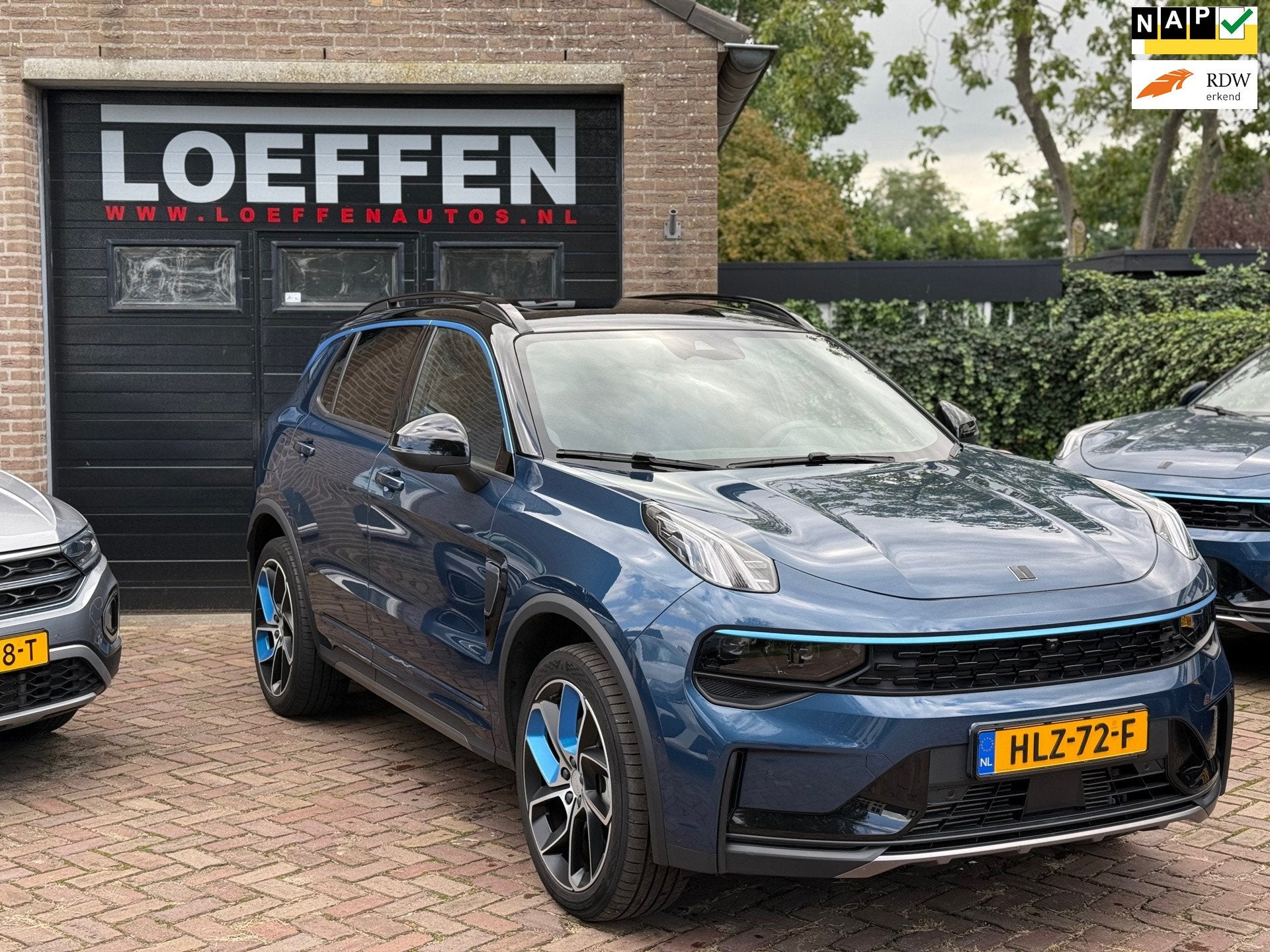 Lynk & Co 01 1.5 Plug-in Hybrid 1ste eige, Model 2025, Fabr., Dealer onderhouden, Stof, Verwarmde buitenspiegels, Blauw
