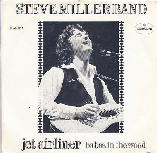 steve miller band - jet airliner  ( 1977 / rock), 7 inch, Ophalen of Verzenden, Zo goed als nieuw, Beschermende buitenhoes