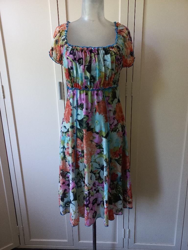 Lulu-H zomerjurk maat L zgan, Overige kleuren, Maat 42/44 (L), Ophalen of Verzenden, Zo goed als nieuw
