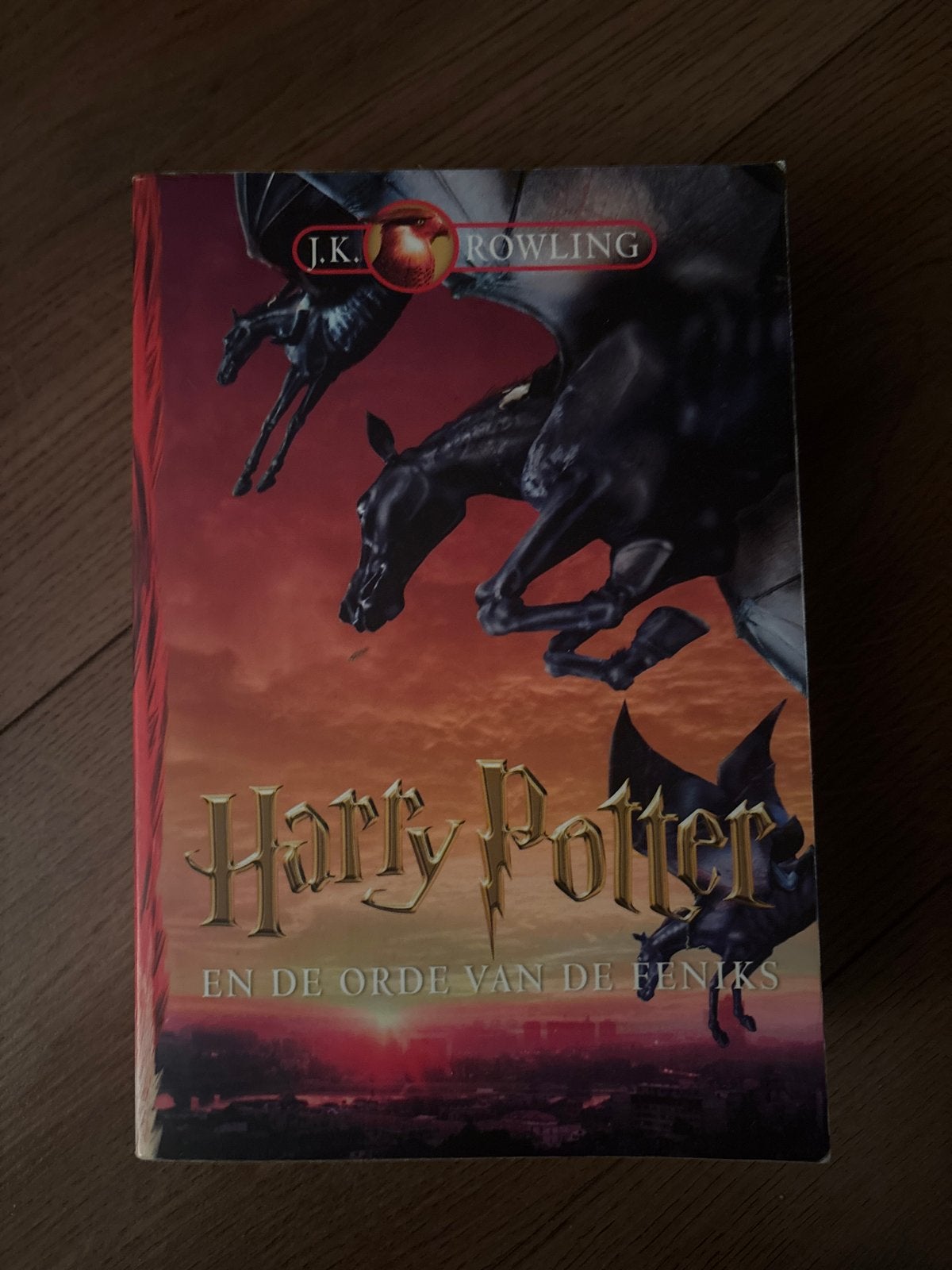 Harry Potter en de Orde van de Feniks (deel 5) | Boek, Ophalen of Verzenden, Gelezen