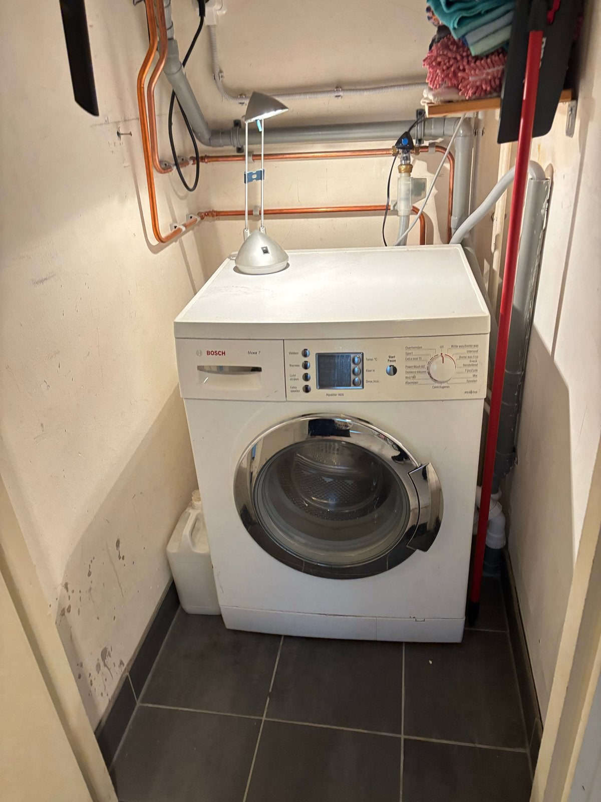 Bosch Maxx 7 Aquastar 1400 Wasmachine, Ophalen, Gebruikt, Voorlader, Kort programma