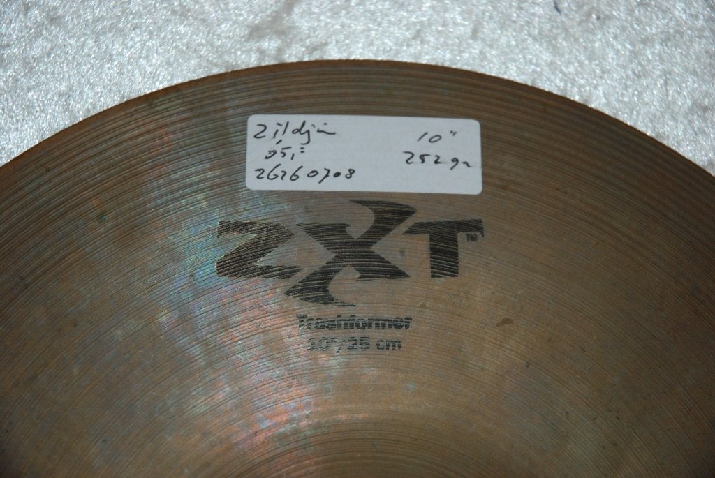 Zildjian ZXT Splash bekken trashformer  10 inch  <26260708>, Gebruikt, ., Drums of Percussie, Ophalen of Verzenden
