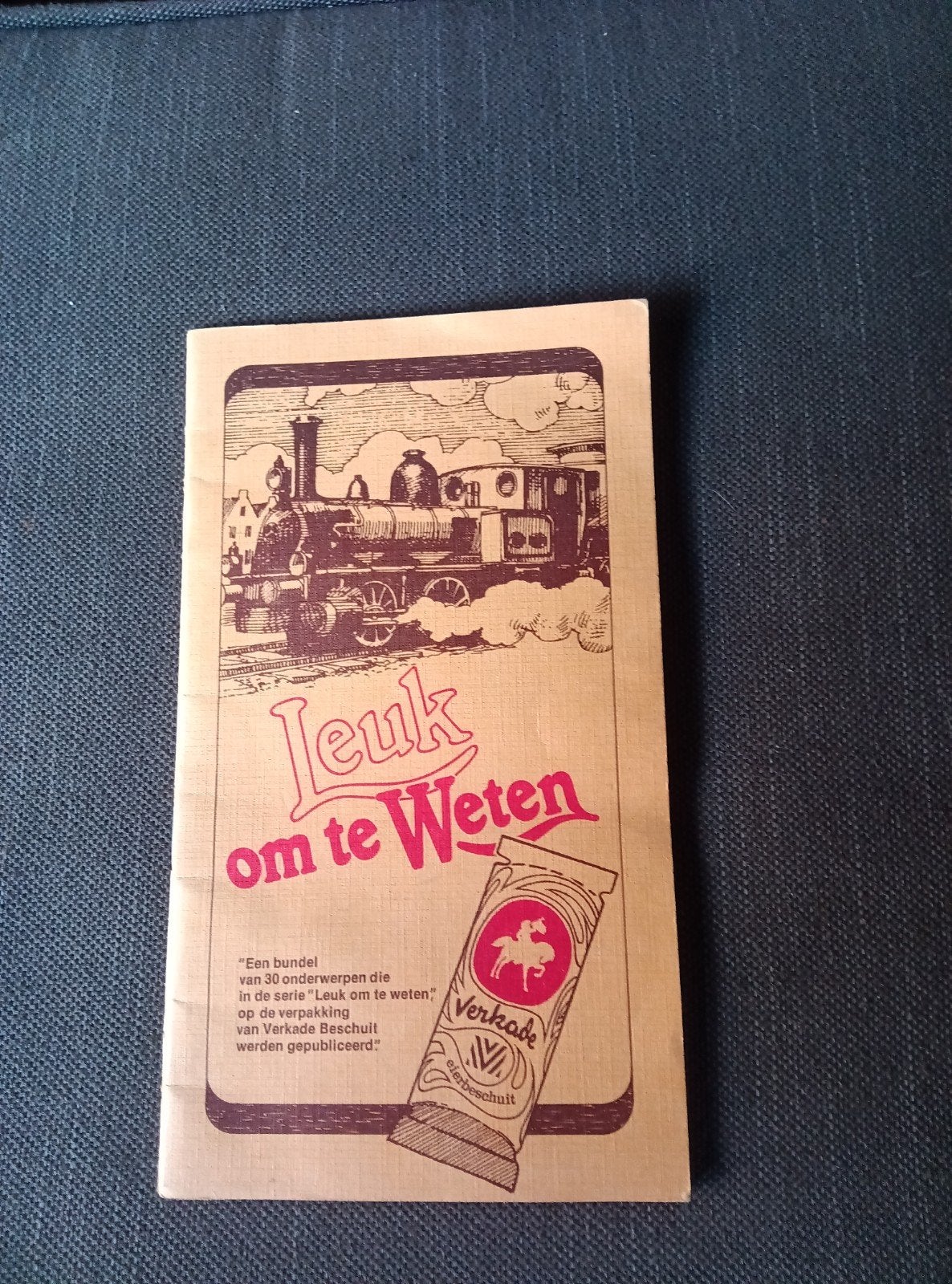 Verkade 'Leuk om te Weten' boekje, Ophalen of Verzenden
