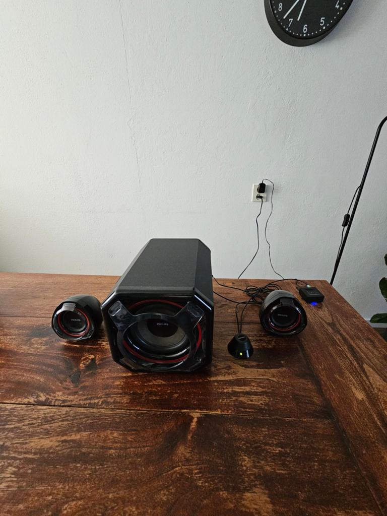 Philips Multimedia Speakers 2.1 SPA5300/10, Ophalen, Philips, Gebruikt, 60 tot 120 watt