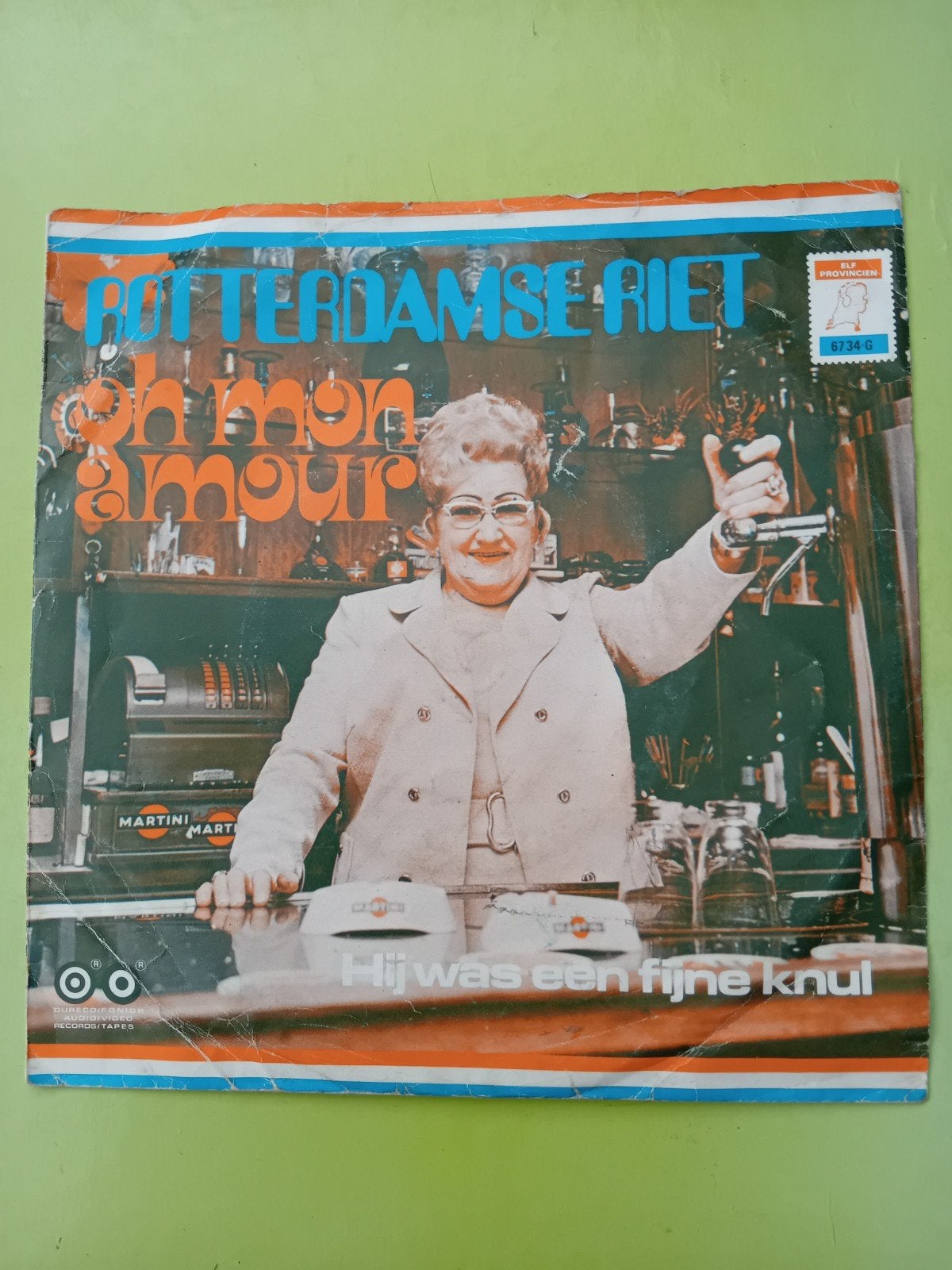 Rotterdamse Riet - Oh Mon Amour / Hij Was Een Fijne Knul, Cd's en Dvd's, Vinyl Singles, Gebruikt, 7 inch, EP, Fotohoes