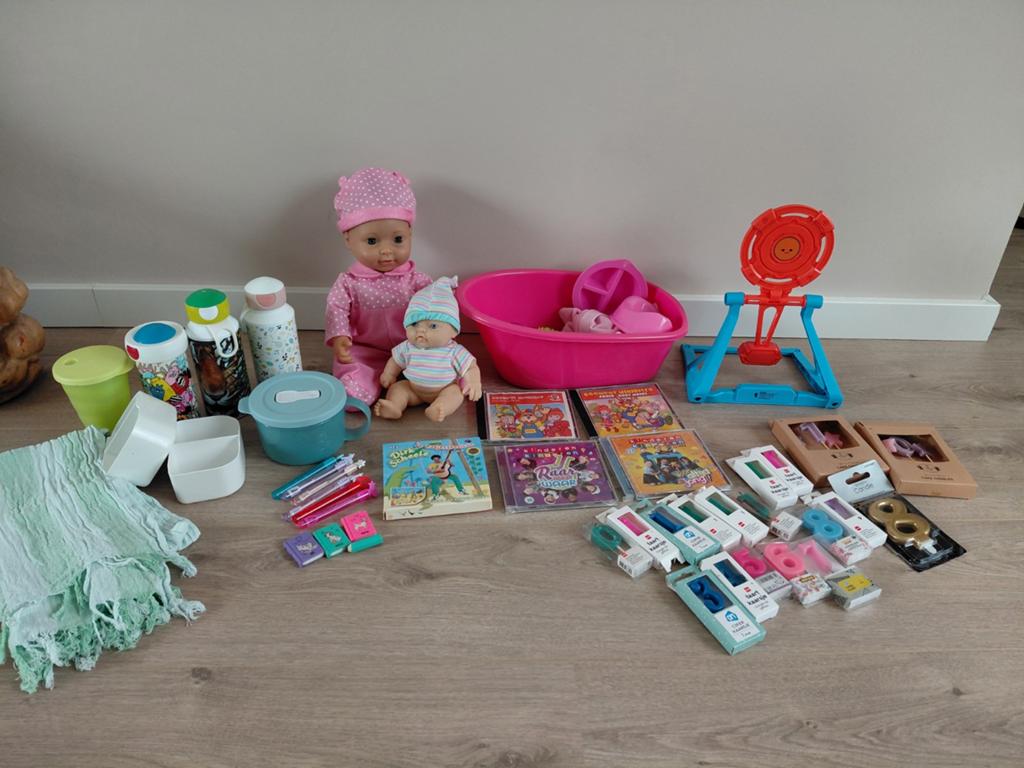 Gratis spullen voor kinderen, Ophalen