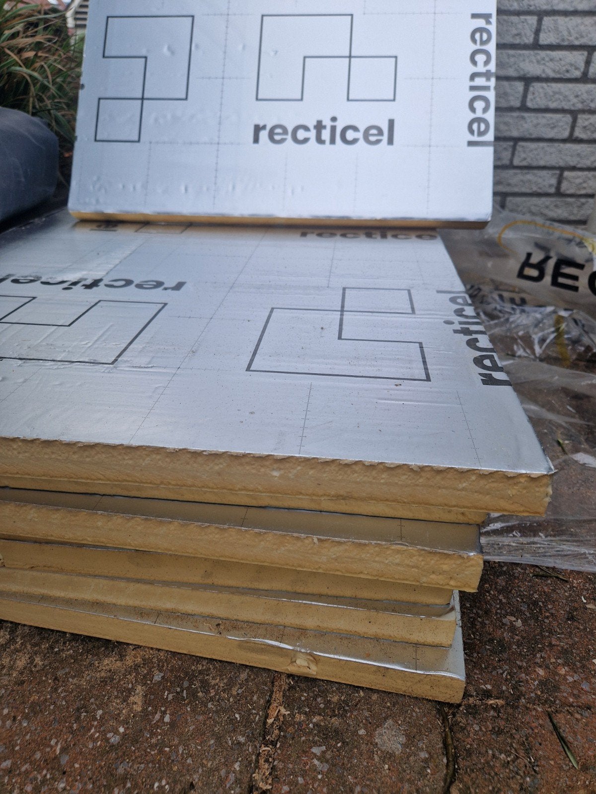 8 Recticel isolatieplaten 120x60 cm, Ophalen, 4 tot 8 cm, Vloerisolatie, Nieuw