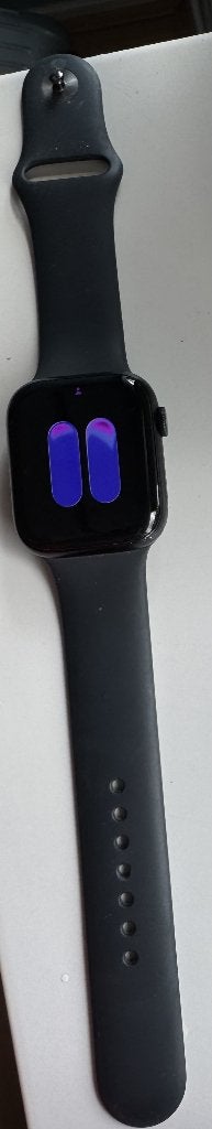Apple Watch series 8 45 mm, Ophalen, Gebruikt, Apple Watch ⌚️, Zwart