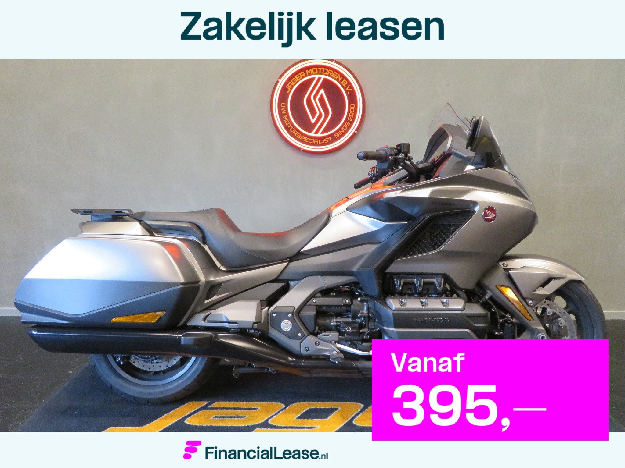 Honda GL 1800 GOLDWING BAGGER PERFECT!, Chopper, 1800 cc, Gebruikt, Bedrijf