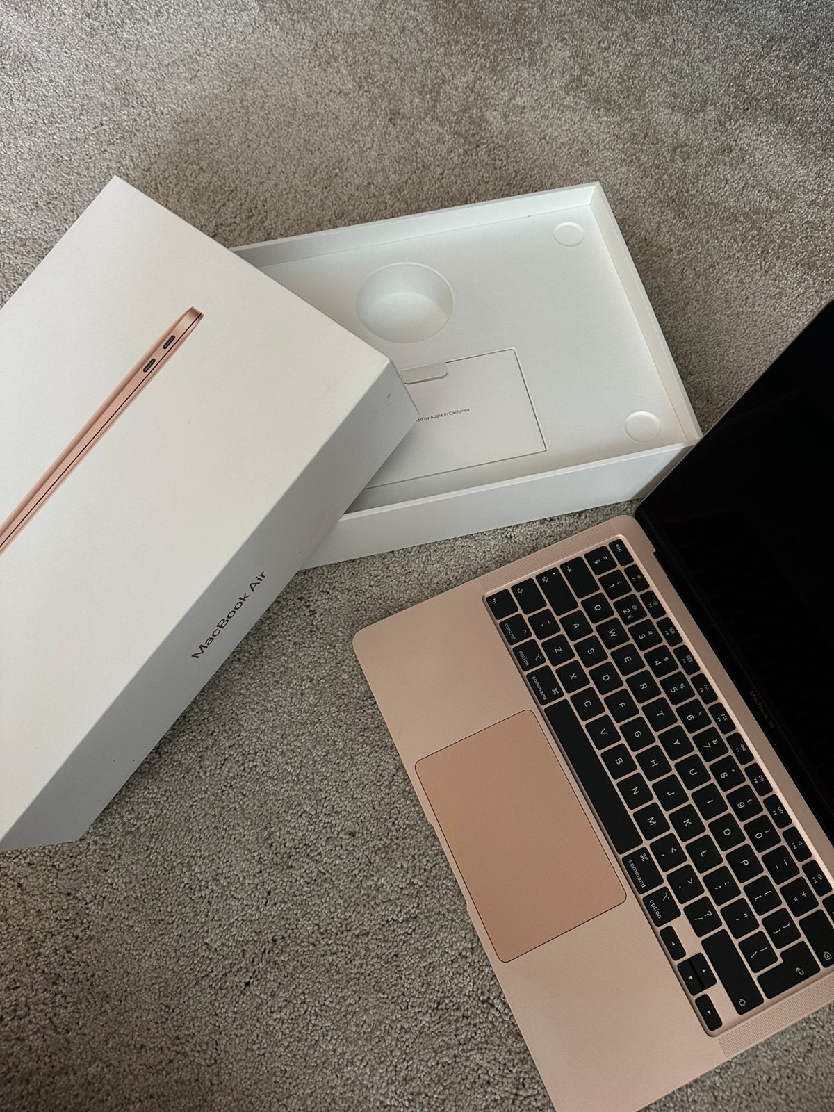 MacBook Air Rose, Computers en Software, Ophalen, 13 inch, Minder dan 2 Ghz, Zo goed als nieuw