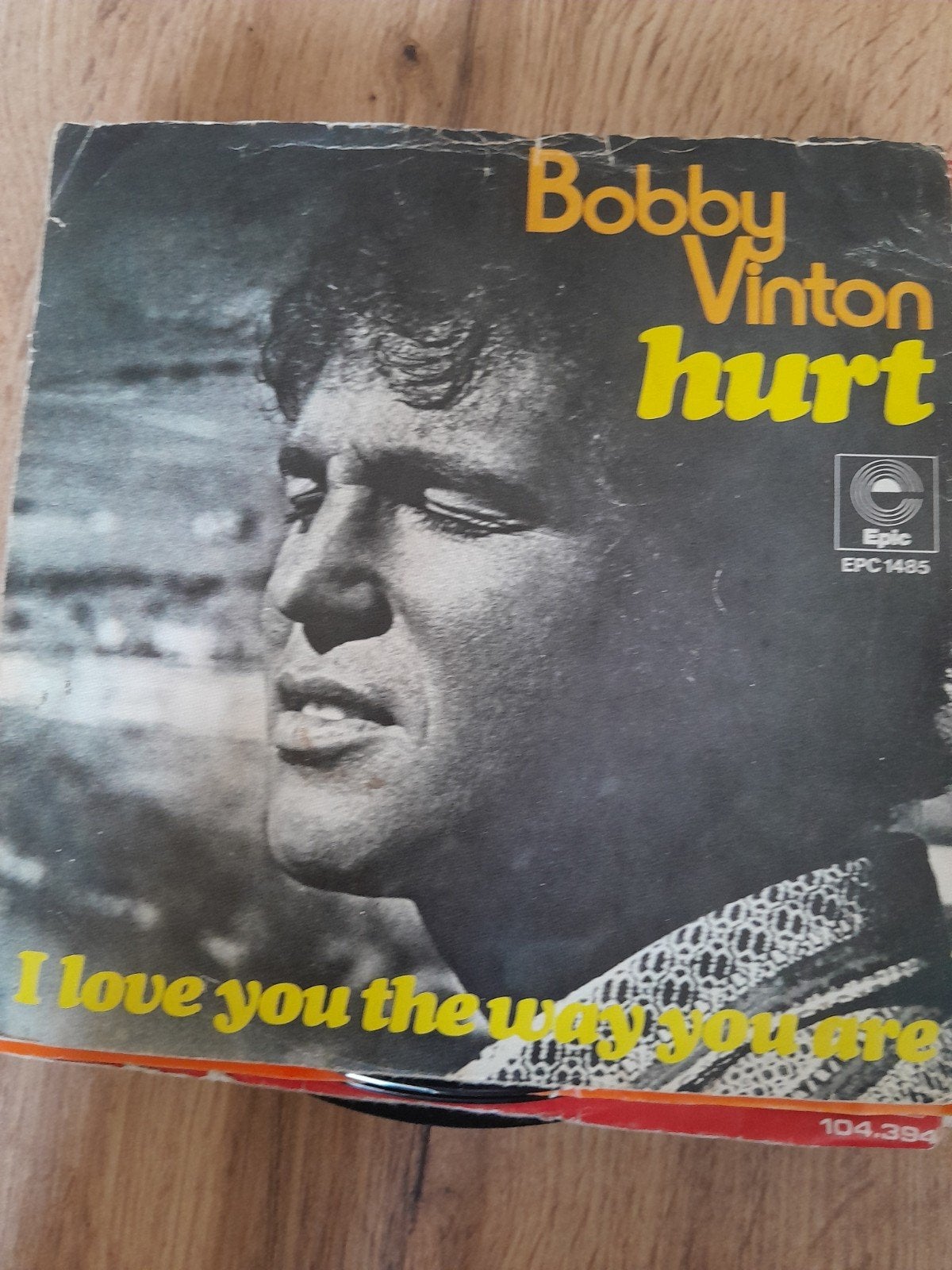 Bobby vinton 7inch hurt, Ophalen of Verzenden, Zo goed als nieuw, Pop
