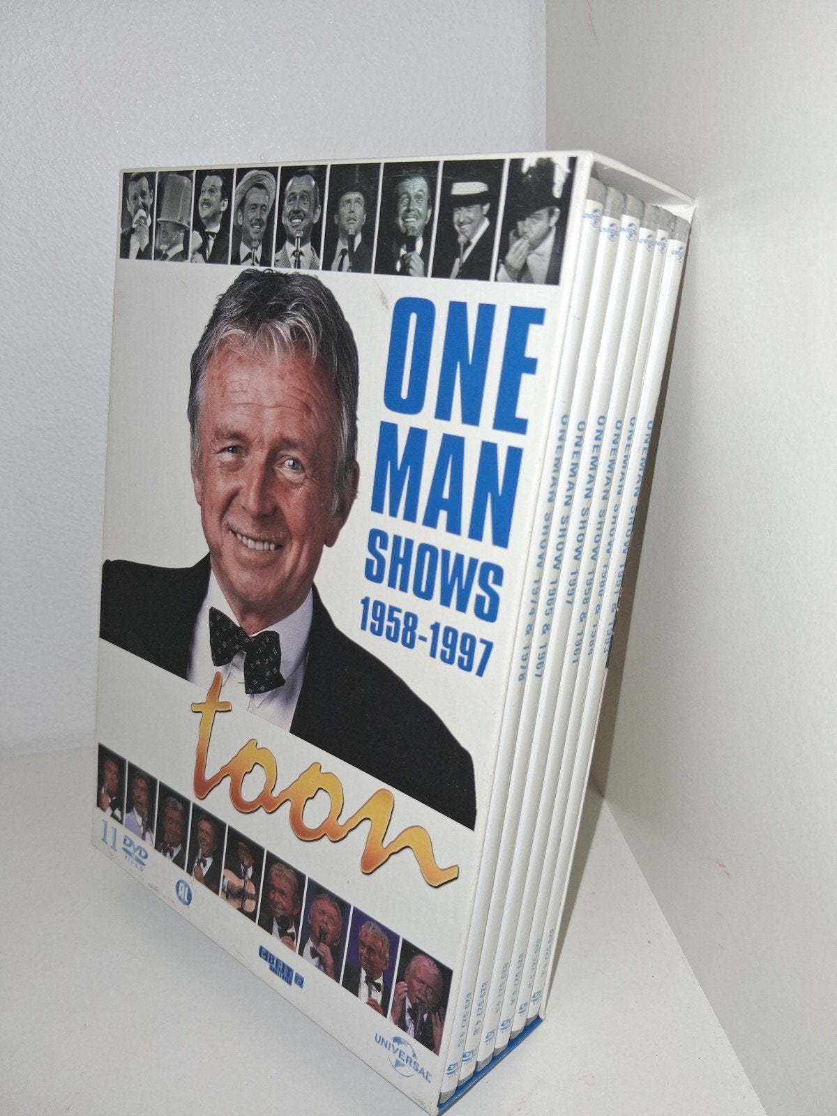 Toon Hermans One Man Shows 1958-1997 - 11 DVD Boxset, Gebruikt, Verzenden, Alle leeftijden, Toon Hermans