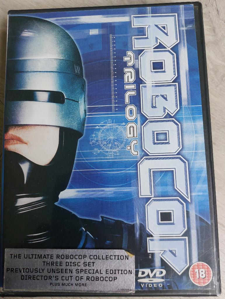 DVD Robocop Trilogy (3DVDBOX), Vanaf 16 jaar, Ophalen, Gebruikt, Actie