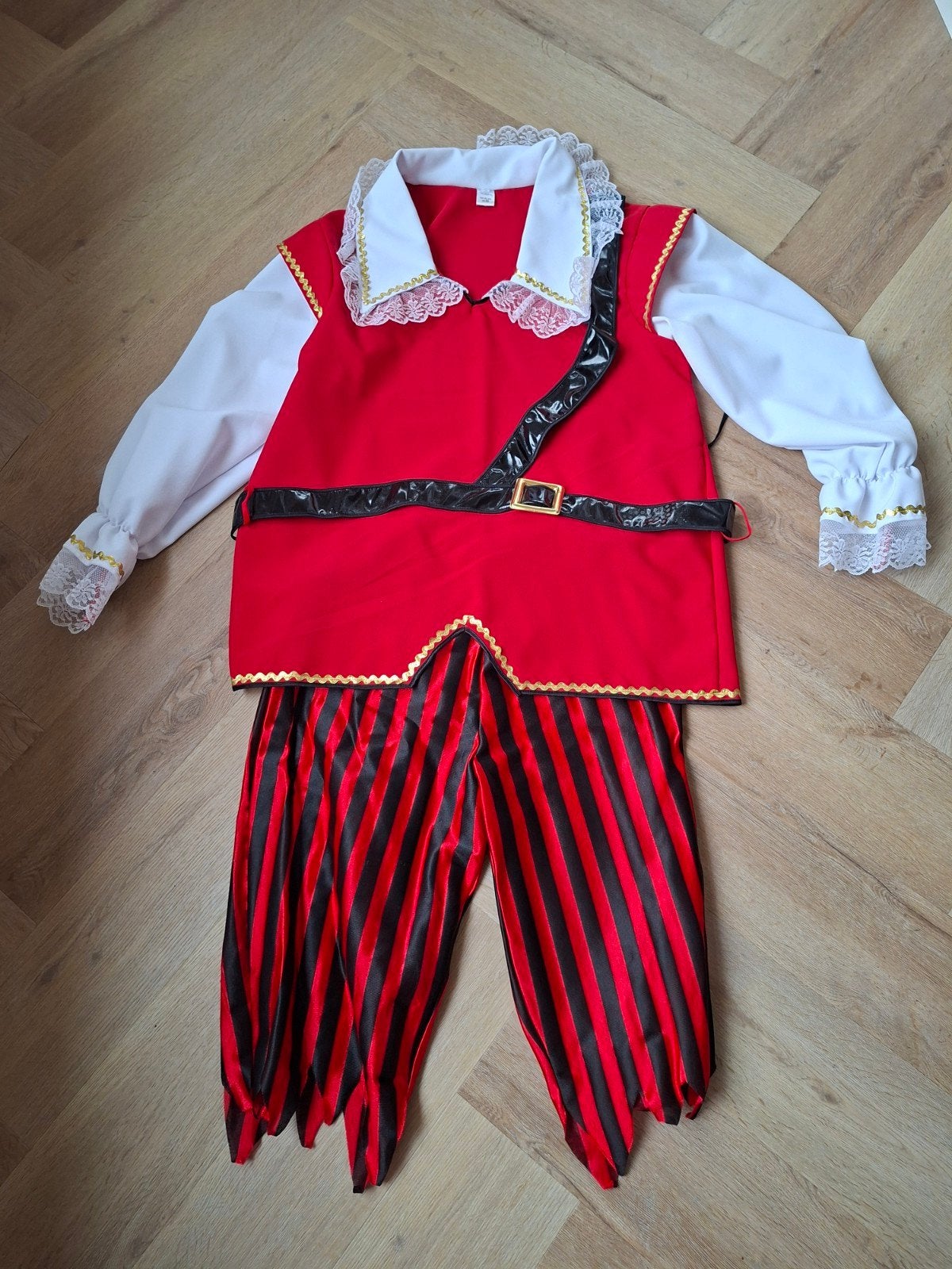 Piratenkostuum voor heren - Maat 50, Ophalen, Carnaval, Maat 48/50 (M), Nieuw