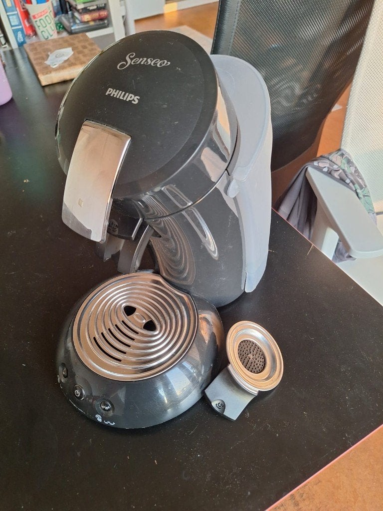 Philips Senseo pads zwart koffiezetapparaat, Witgoed en Apparatuur, Koffiezetapparaten, Ophalen, Koffiemachine, Zo goed als nieuw