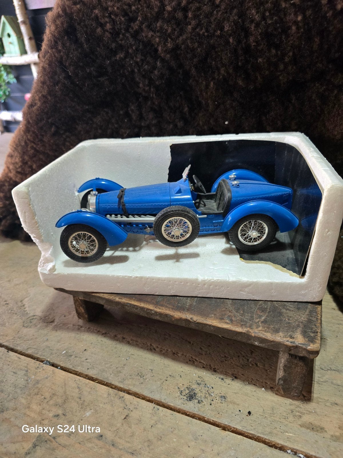 A3 > Bugatti Type 59 uit 1934  schaal 1/18,, Ophalen of Verzenden