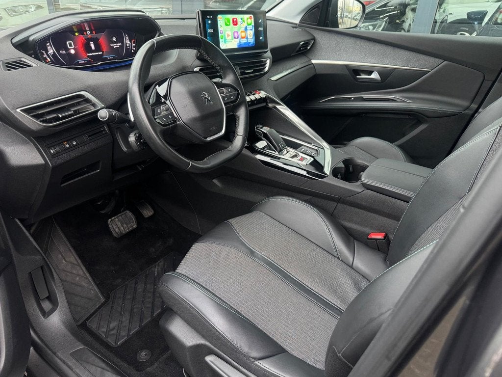 Peugeot 3008 1.2 PureTech Allure, Parkeersensor, Gebruikt, 1199 cc, Leder en Stof