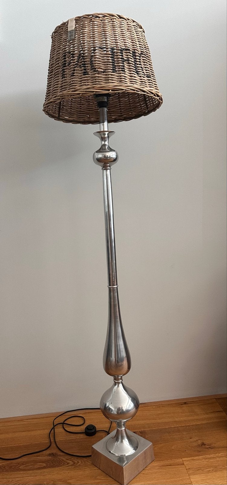 Moderne Industriële Staande Lamp van Aluminium - RM Stijl, Ophalen, E27 (groot), Zo goed als nieuw, Metaal