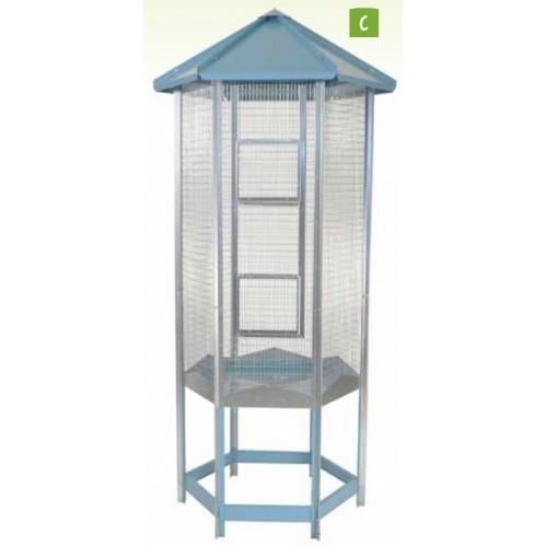 Voliere Blue 103, Dieren en Toebehoren, Ophalen of Verzenden, Nieuw, Metaal, Volière