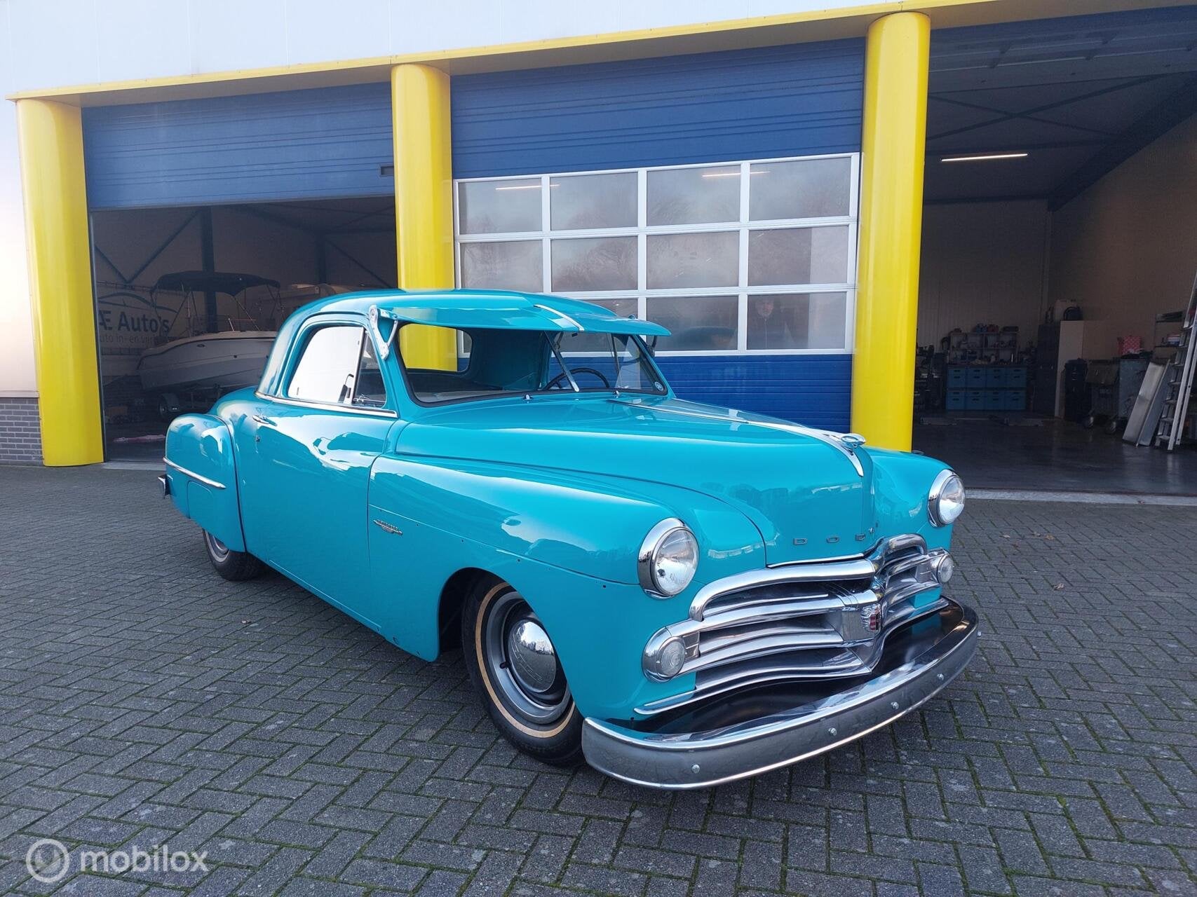 Dodge D34 Wayfarer Coupe 3.8 6cil. 1950 Nieuw! Afbouwen 85%, foto 2