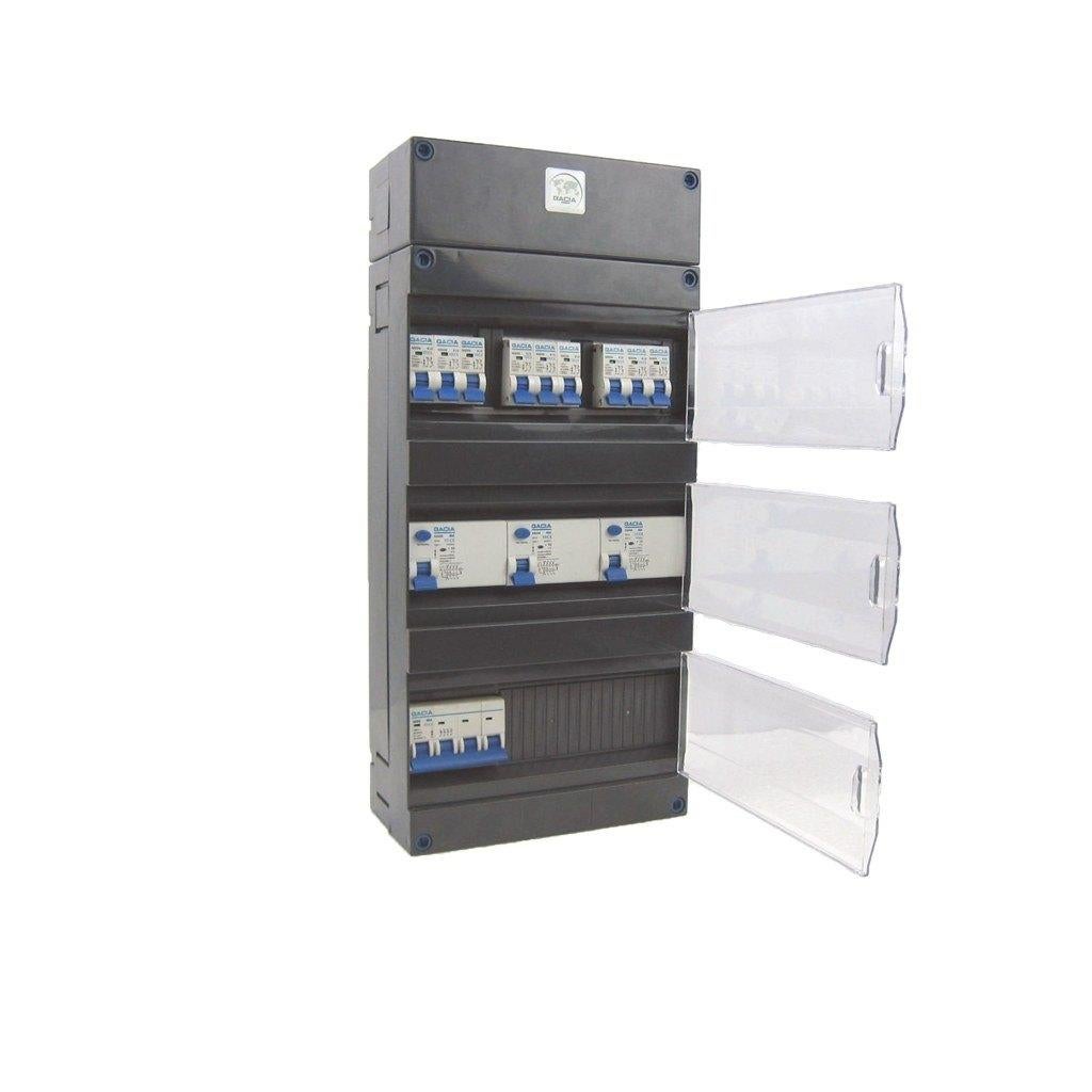 3F groepenkast 9x B16A + 3x ALS 4P 40A 30mA + HFDS 4P, Verzenden, Nieuw