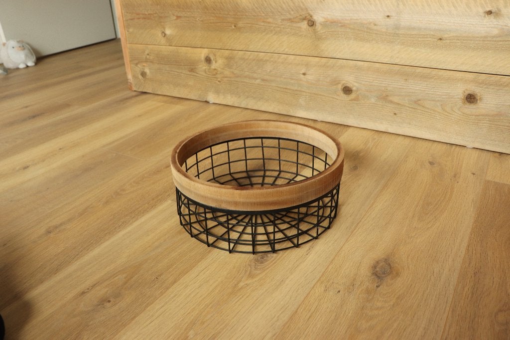 Te koop fruitmand, Ophalen, Gebruikt, Mand, Rond