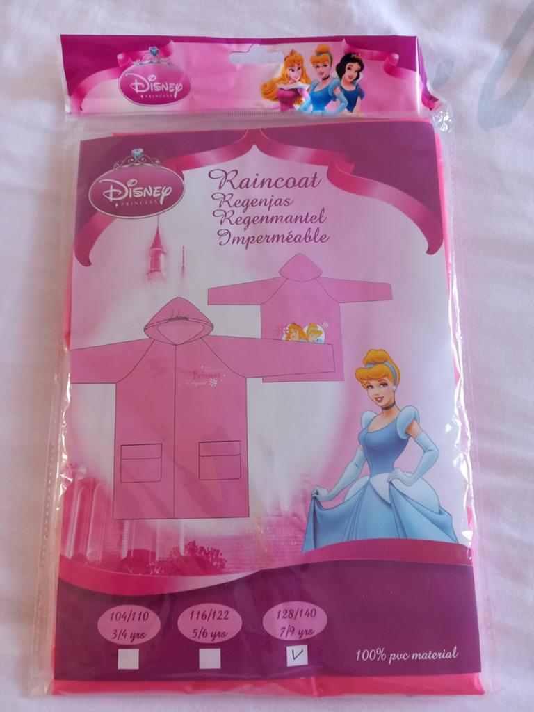 Princess Regenjas maat 128/140 NIEUW, Kinderen en Baby's, Kinderkleding | Maat 128, Ophalen, Meisje, Jas, Nieuw