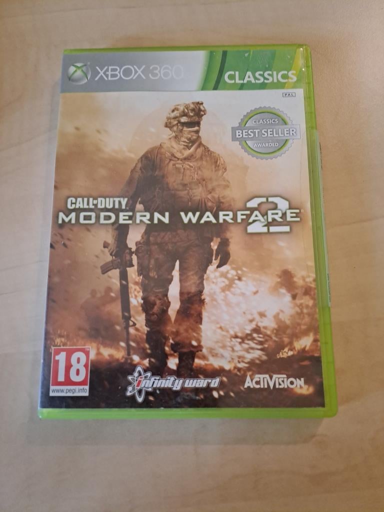 Call of Duty: Modern Warfare 2 - Xbox 360 Classics, Spelcomputers en Games, Games | Xbox 360, Online, Gebruikt, Vanaf 18 jaar