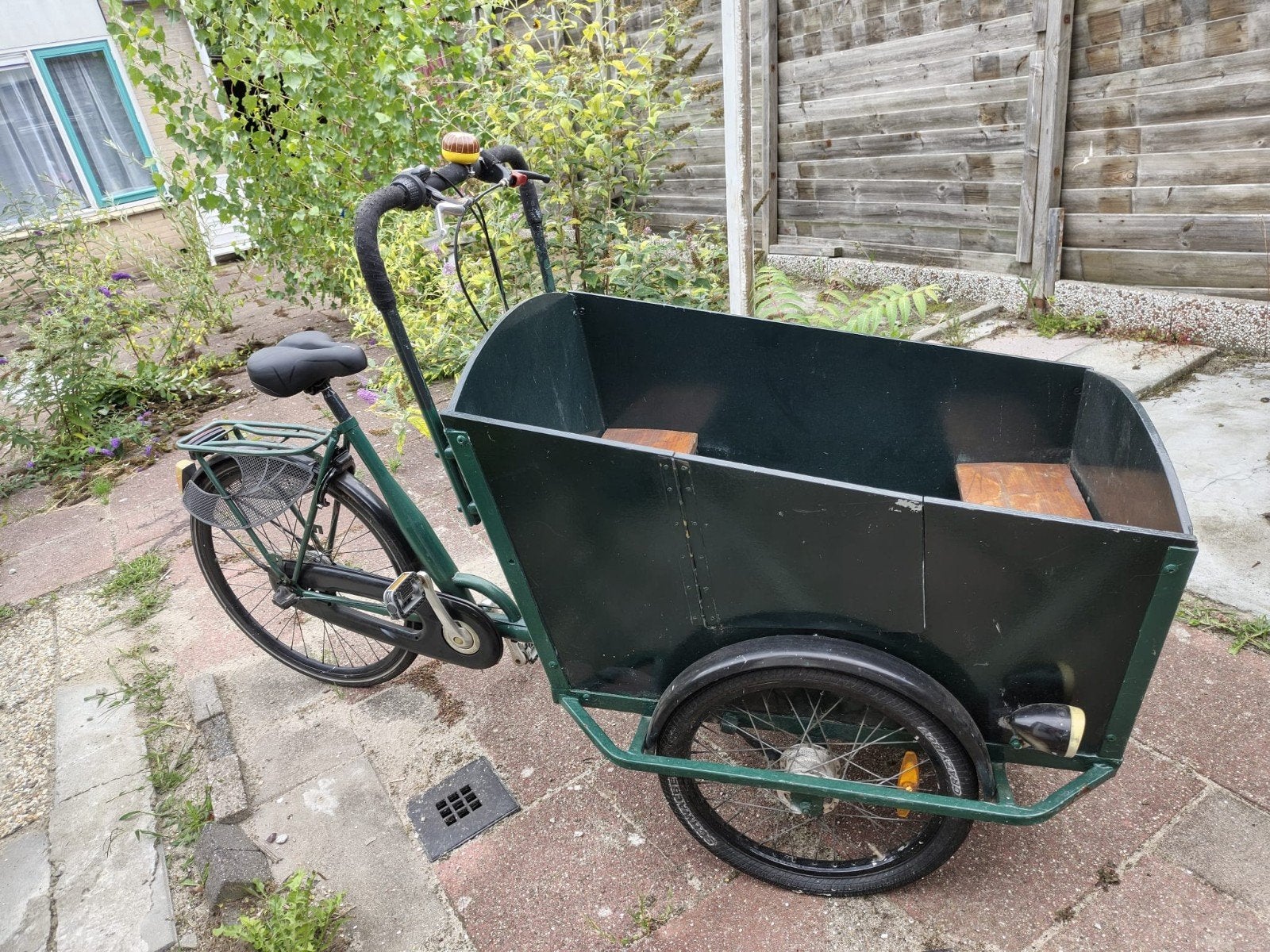 Bakfiets, Ophalen, Gebruikt, 4 kinderen of meer, Elektrisch