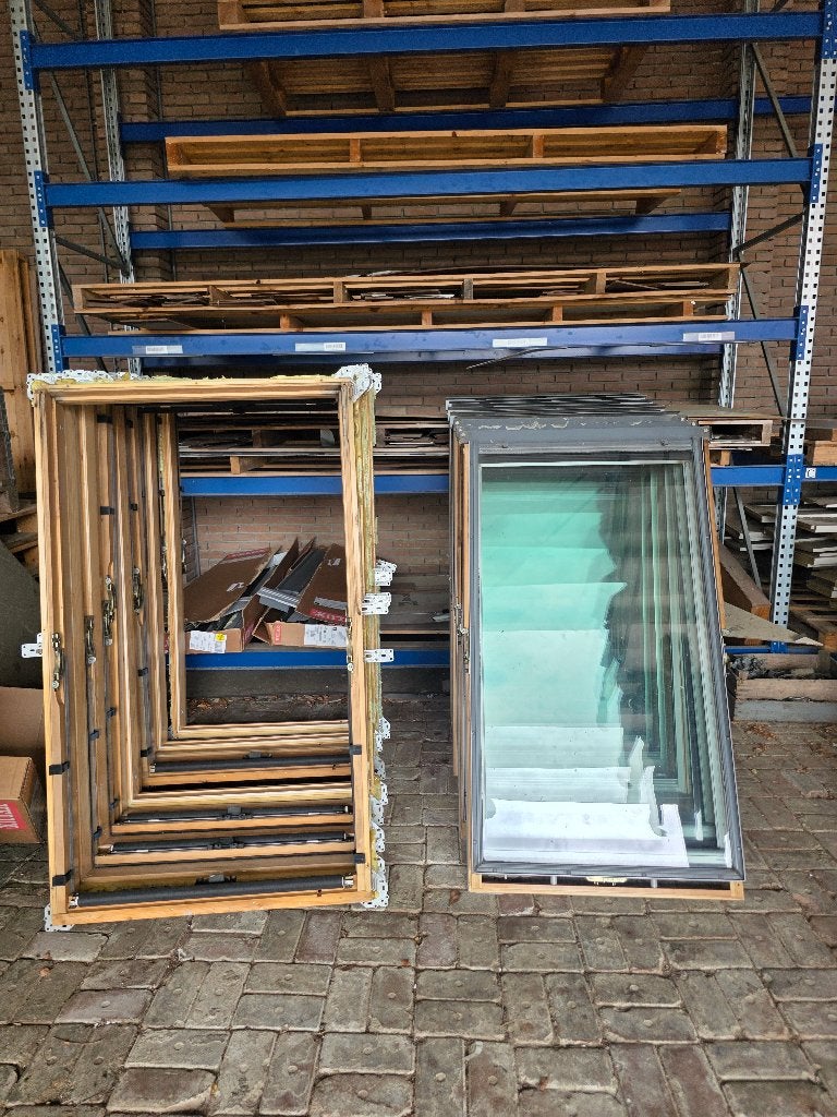 VELUX GGL P10 94x160 3059 glas met gootstukkensets +mhl+dkl, Doe-het-zelf en Verbouw, Glas en Ramen, Ophalen, Gebruikt, 80 tot 120 cm