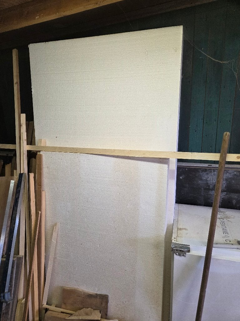 isolatie piepschuim, Ophalen, Dakisolatie, Zo goed als nieuw, 15 m² of meer
