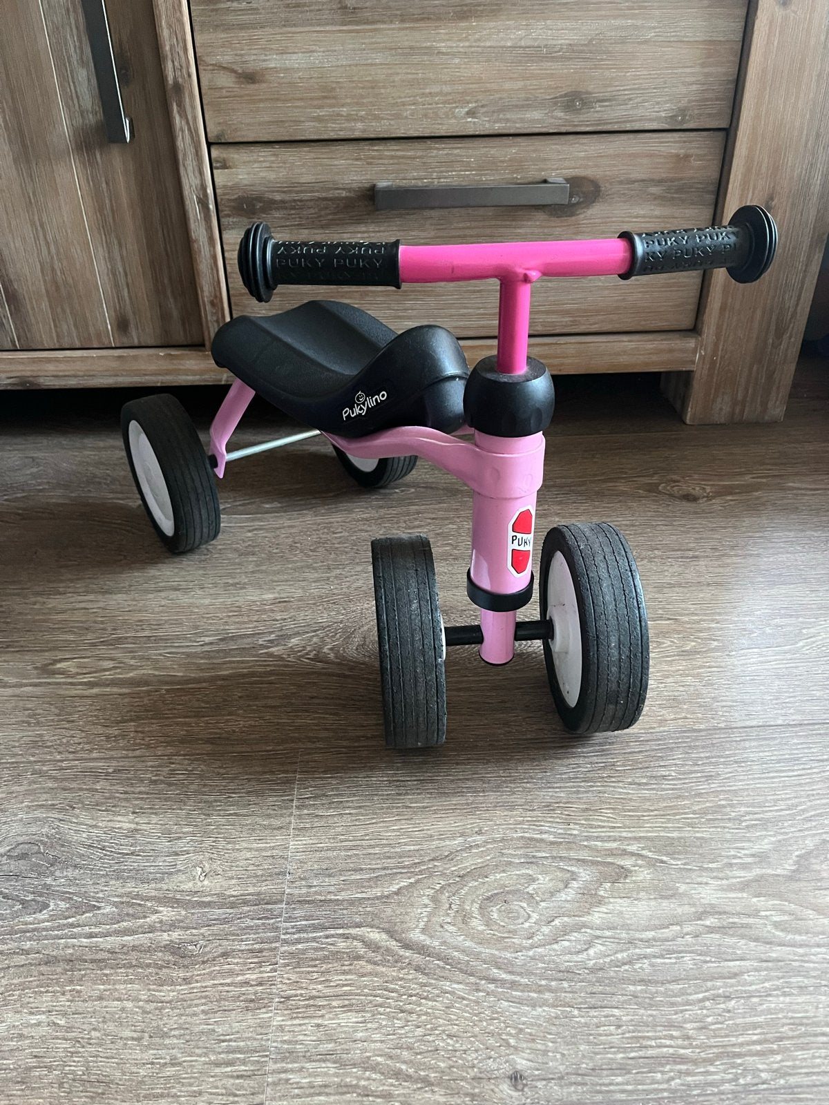 Puky loopfiets Pukylino - Roze, zeer stabiel, Ophalen, Gebruikt, Loopfiets