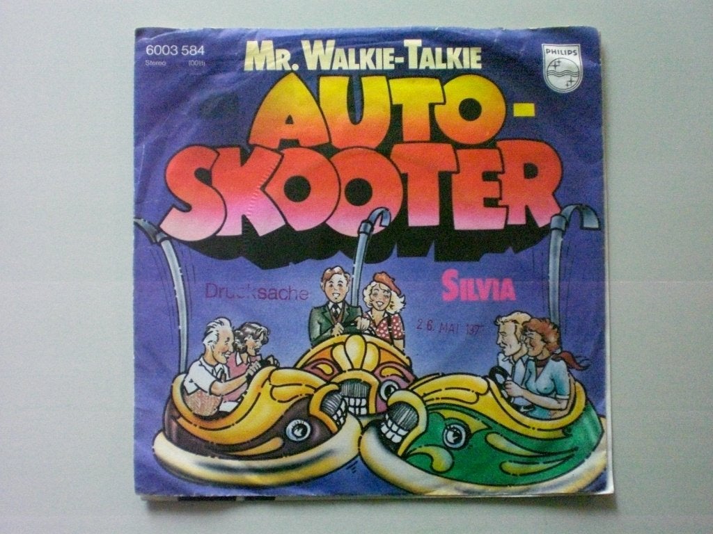 Mr.WALKIE-TALKIE - auto skooter - vinyl 7', Gebruikt, 7 inch, Single, Ophalen of Verzenden