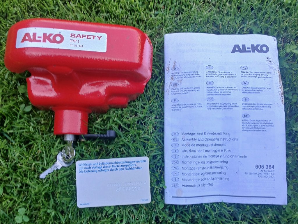 alko koppeling slot safety plus, Caravans en Kamperen, Caravan accessoires, Ophalen of Verzenden, Zo goed als nieuw