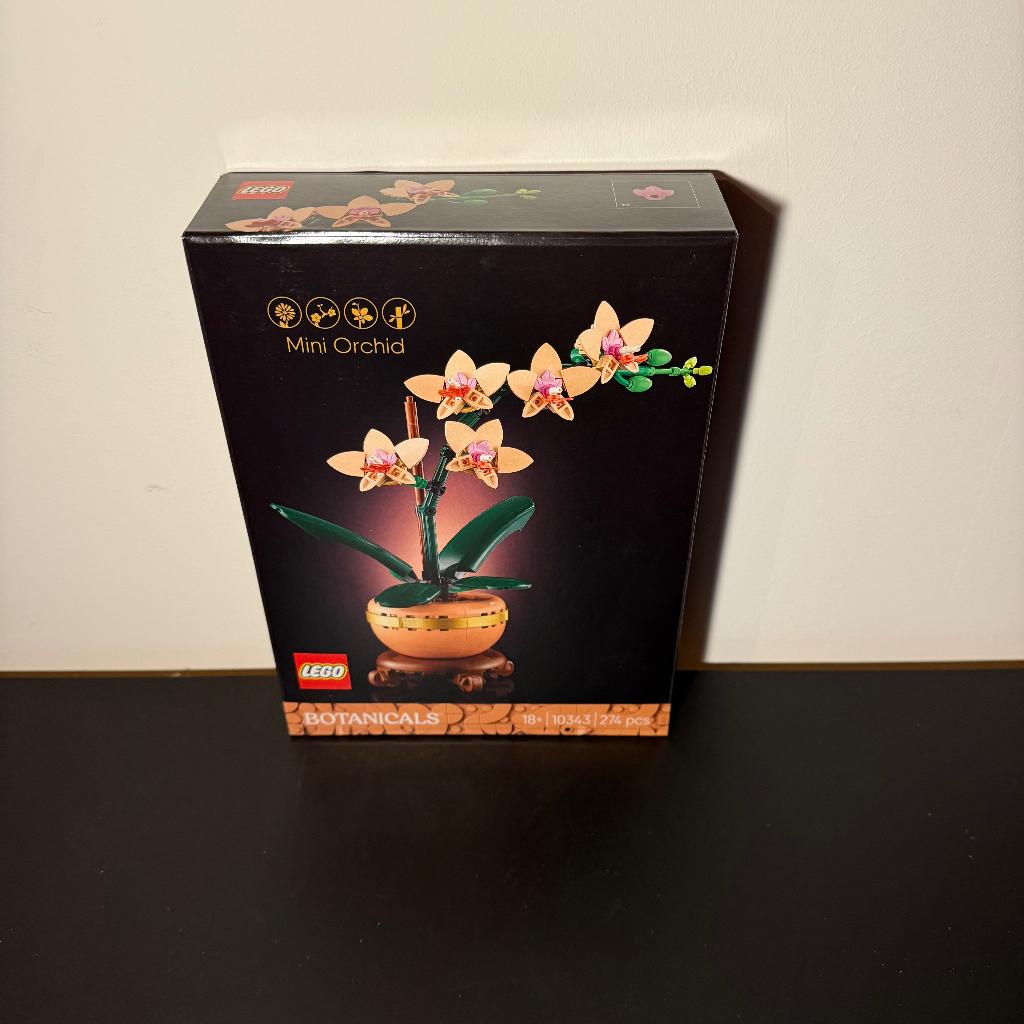 Te Koop: LEGO 10343 – Botanicals Mini Orchidee, Overige thema's, Lego, Nieuw, Ophalen of Verzenden
