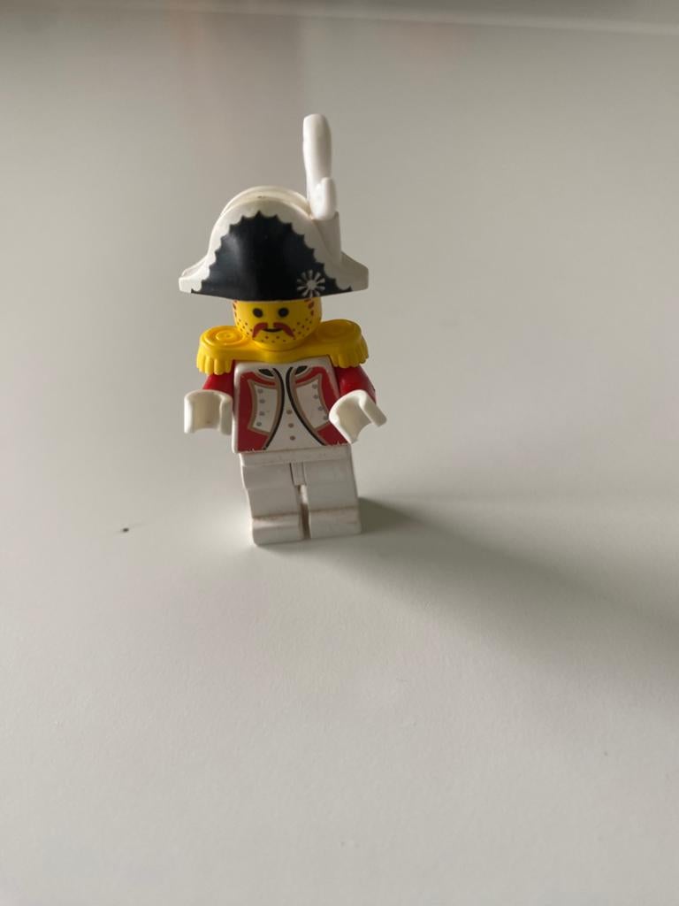 LEGO figuur pi074 keizerlijke garde Admiraal met witte veer, Ophalen of Verzenden, Zo goed als nieuw, Minifiguur, Lego